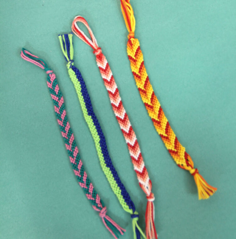 Chevron Friendship Bracelet Pattern Ways Moms And Crafters