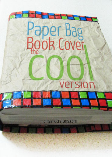 How To Make A Paper Bag Book Cover –