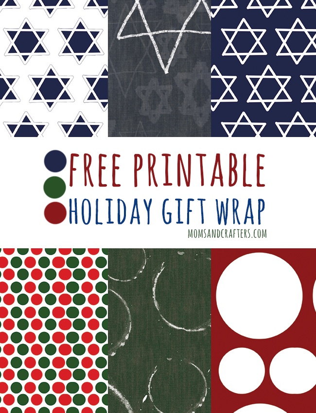 free printable wrapping paper patterns