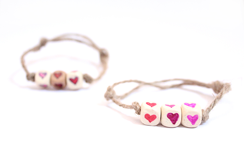 Love Heart Valentinesday Friendship Bracelets Step by Step