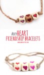 Heart Friendship Bracelets Tutorial Moms And Crafters   Heart Friendship Bracelets Cover2 88x150 