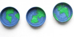 Upcycled Earth Magnets Earth Day Craft * Moms and Crafters