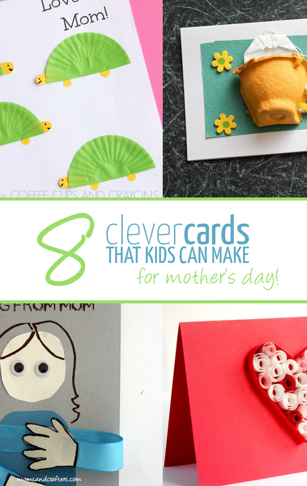 cards coloring mothers for day printable 8 Clever Kid Crafters Day Mother's Cards * and Moms Made