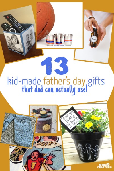 Kid Made Father's Day Gifts * Moms and Crafters