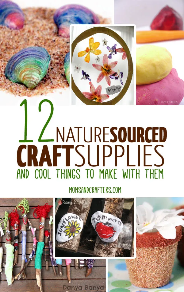 natural craft supplies