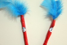 Thing 1 and Thing 2 Pencils * Moms and Crafters