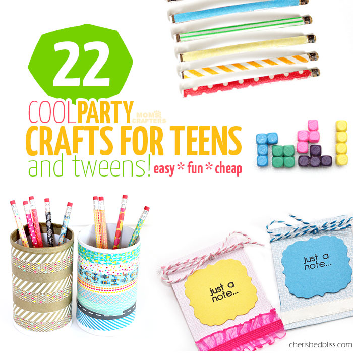 Crafts for Teens - 14+ Beautiful Teen Crafts that anyone can make!