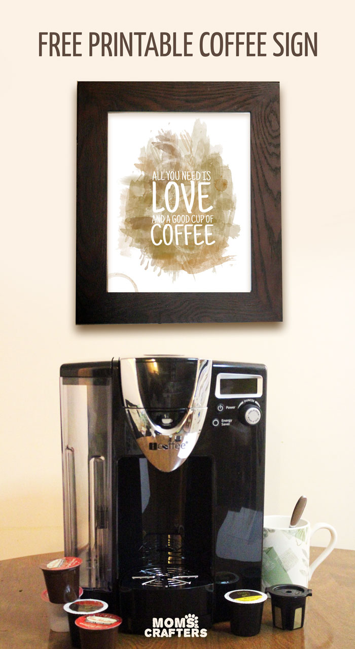 iCoffee Opus Review + free printable coffee art