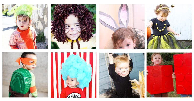 17 DIY No Sew Costumes for Toddlers * Moms and Crafters