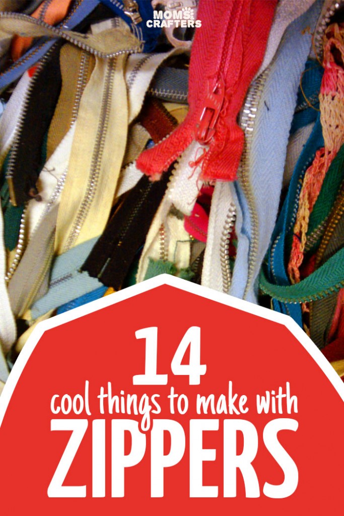 14 of the best zipper crafts! * Moms and Crafters
