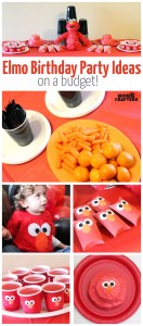 Elmo Birthday Party Ideas on a budget