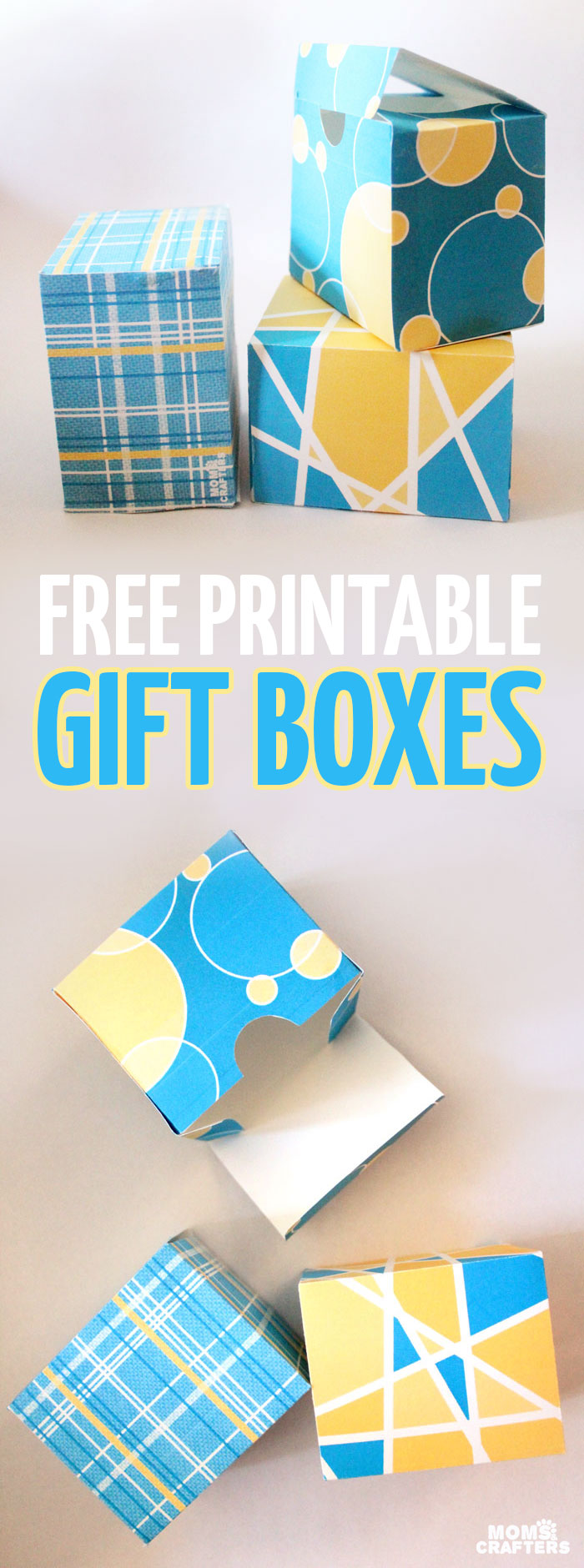 Let's Wrap! Free Printable Gift Boxes - Picklebums