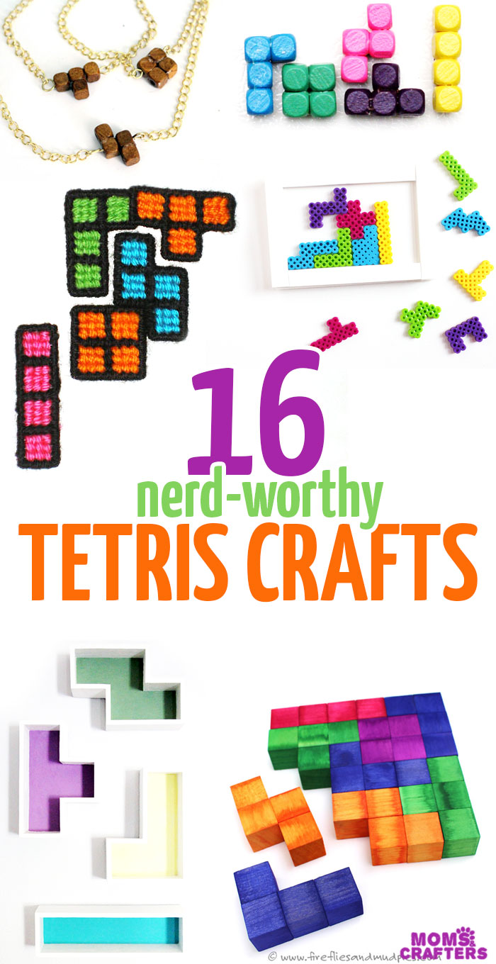 Tetris Printable Game Pieces for Travel