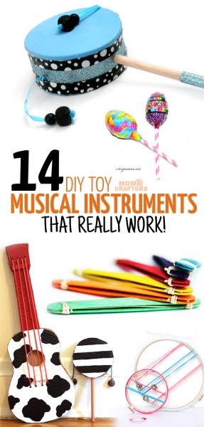 DIY Musical Instruments * Moms and Crafters