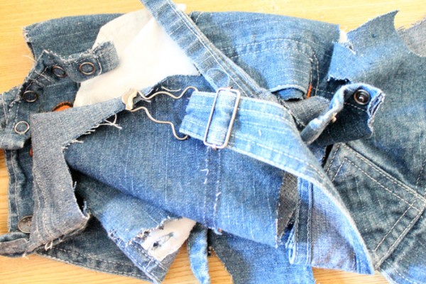 How I made 9 crafts from one pair of old overalls