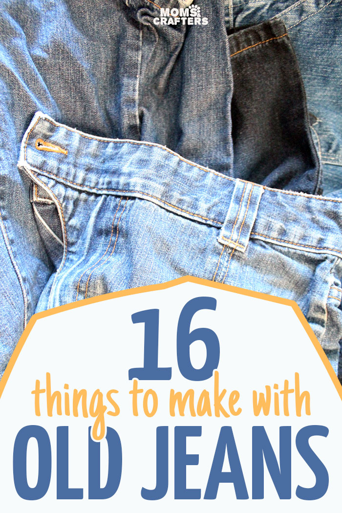 40 Incredible Repurposing Projects for Old Jeans - DIY & Crafts