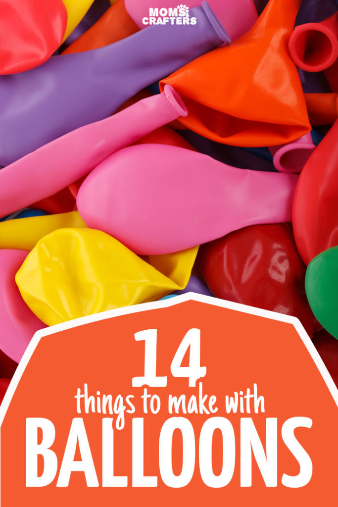 14 Balloon Crafts and DIY ideas * Moms and Crafters