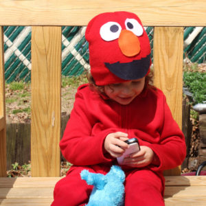 DIY Elmo Costume for Toddlers * Moms and Crafters