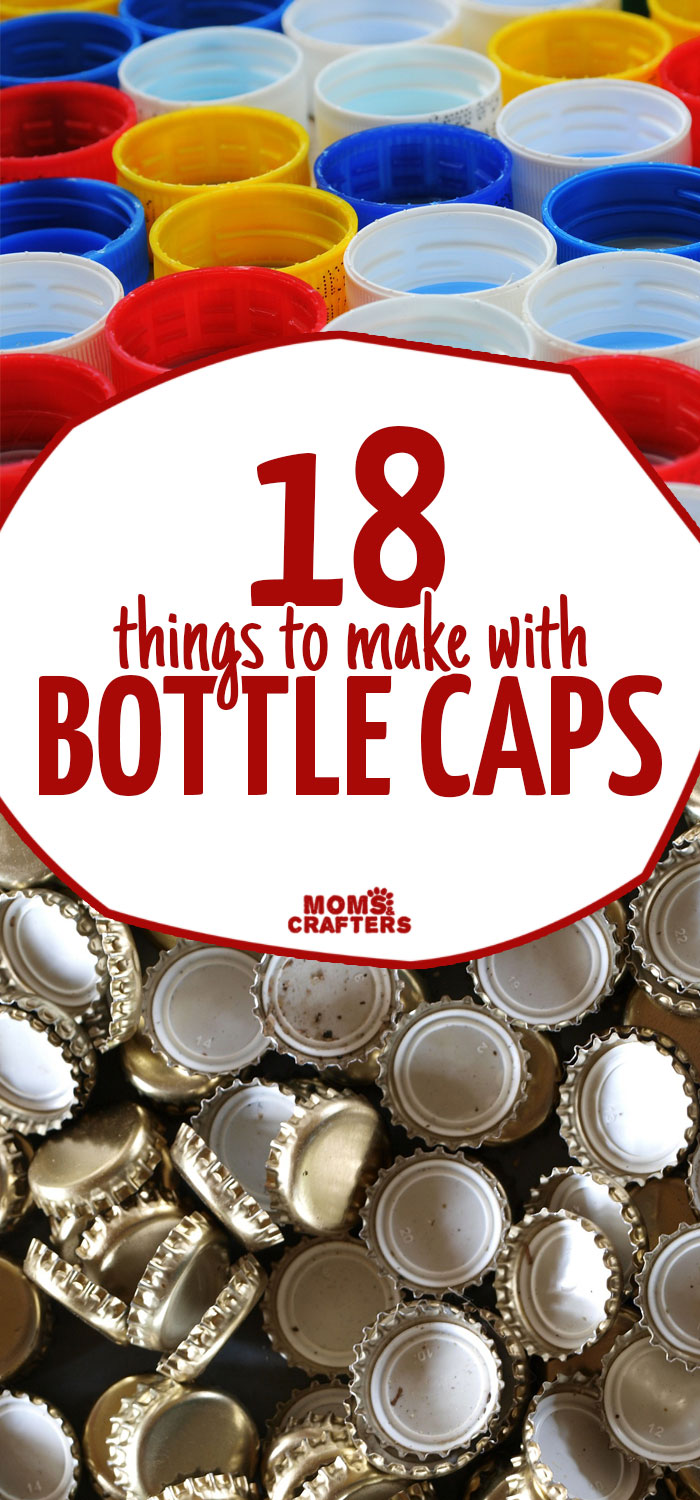 7+ Crafts From Bottle Caps