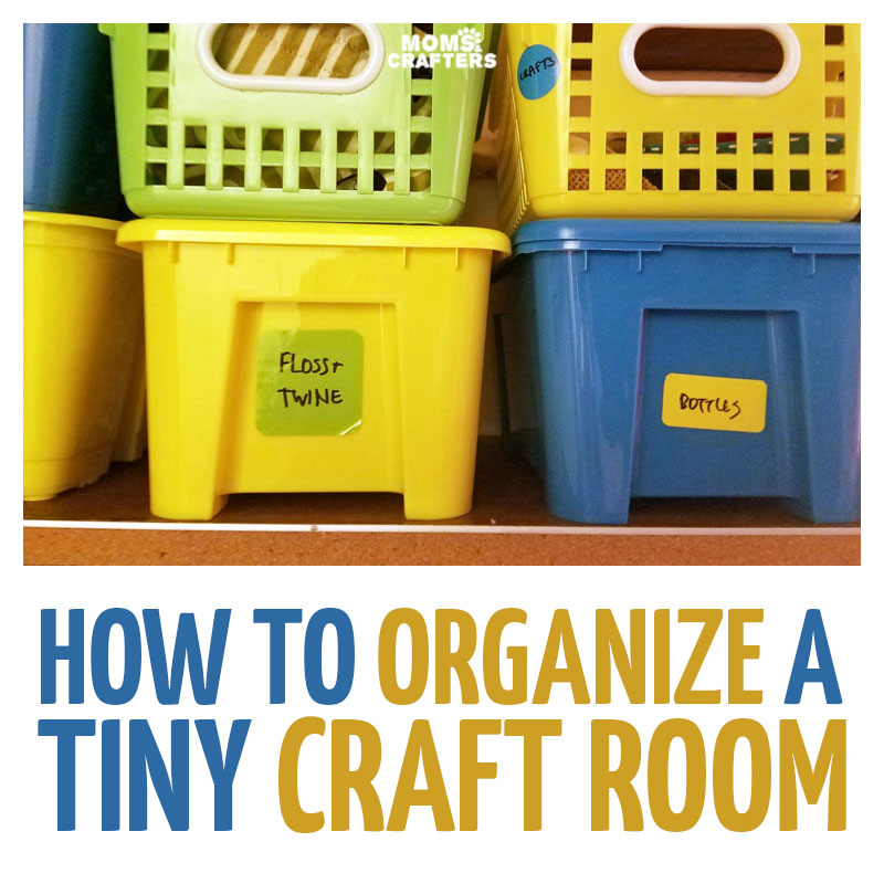 DOLLAR TREE CRAFT ROOM ORGANIZATION HACKS & IDEAS, Organization On A  Budget