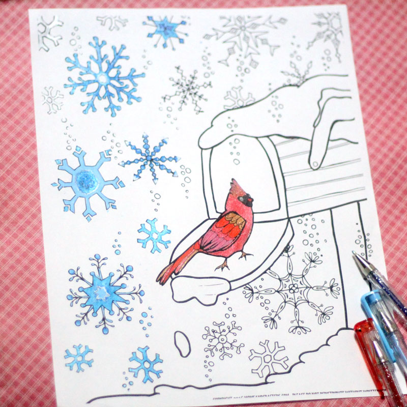 Christmas Coloring Pages for Kids and Adults Downloadable Unique Coloring  Pages Relaxing Winter Coloring Book Sustainable Gift 