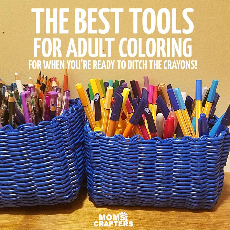 The Best Adult Coloring Books and Supplies