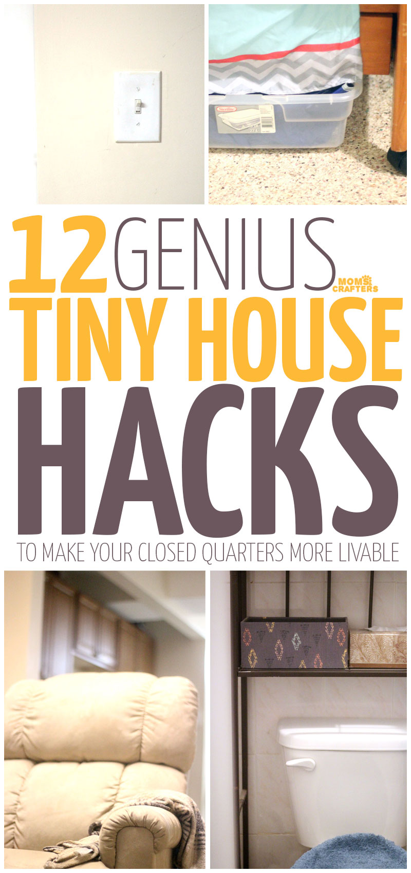 Tiny House Hacks: Tips and Tricks to make your space seem bigger