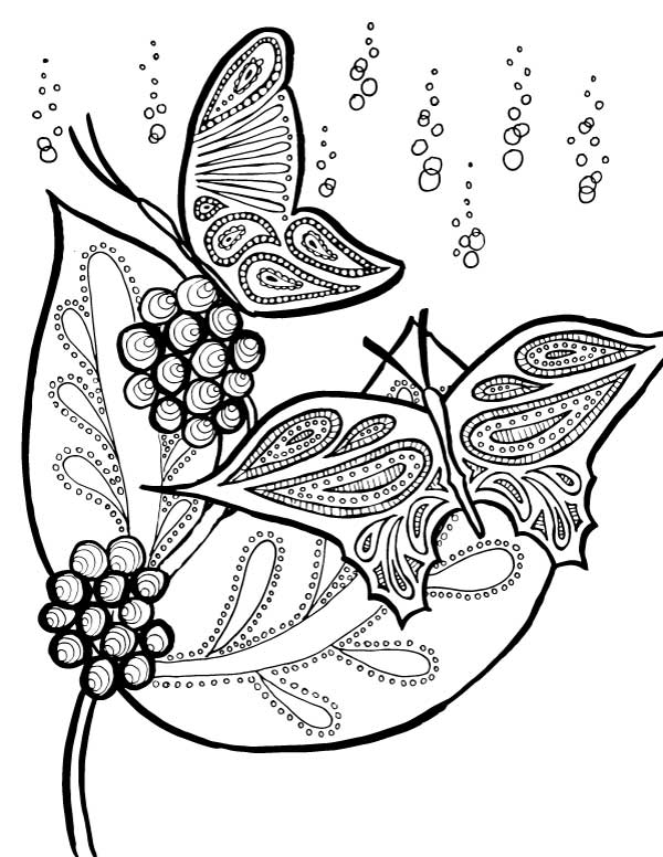 Free Printable Butterfly Coloring Pages For Kids - Drawing with Crayons