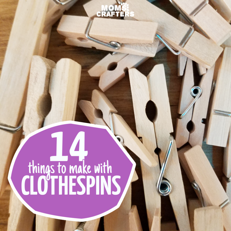 Clothespin Crafts: Puppets, Kids Crafts, And Ideas For The Home