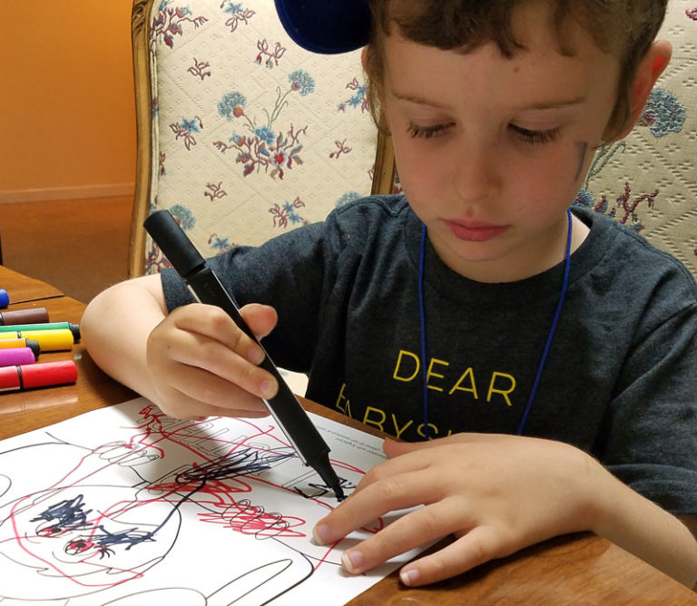 Sick Day Coloring Page for Kids * Moms and Crafters