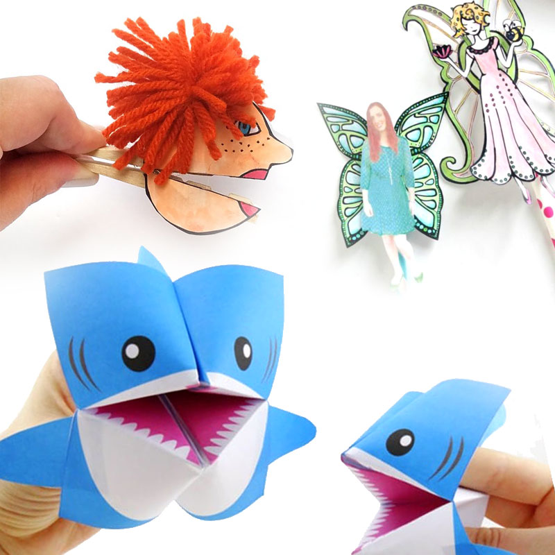 Paper Toy Templates 14 Free Printables to Craft and Play!