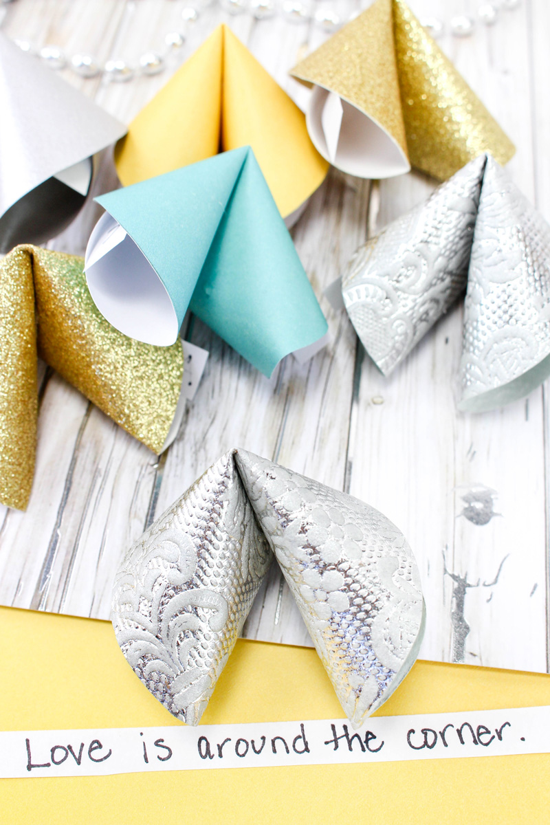 Paper Fortune Cookie Craft - Fun & Easy To Make! - MomSkoop