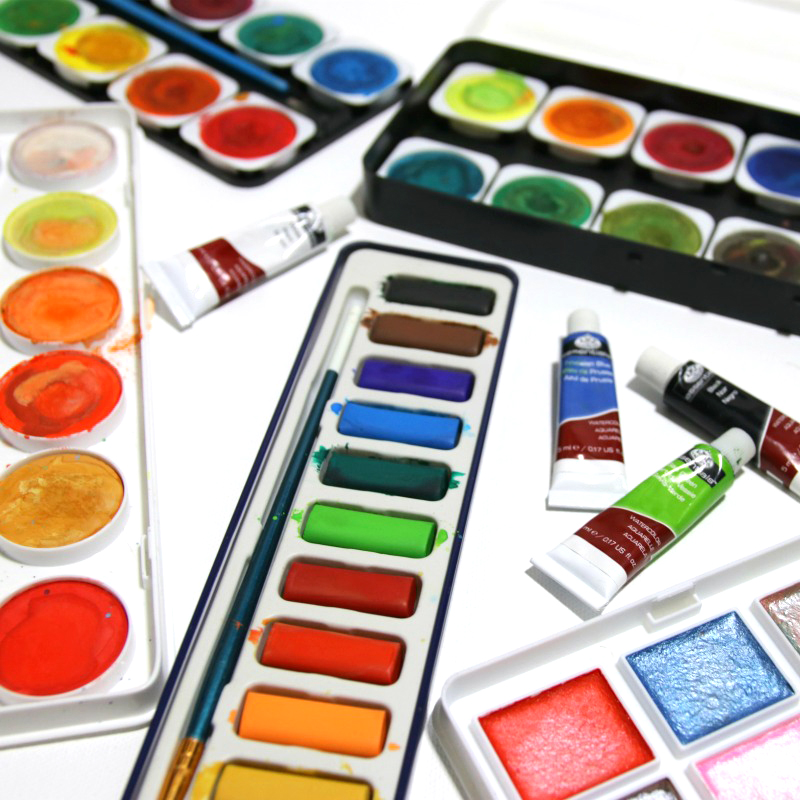 A Quick Guide to Different Types of Watercolor Paints