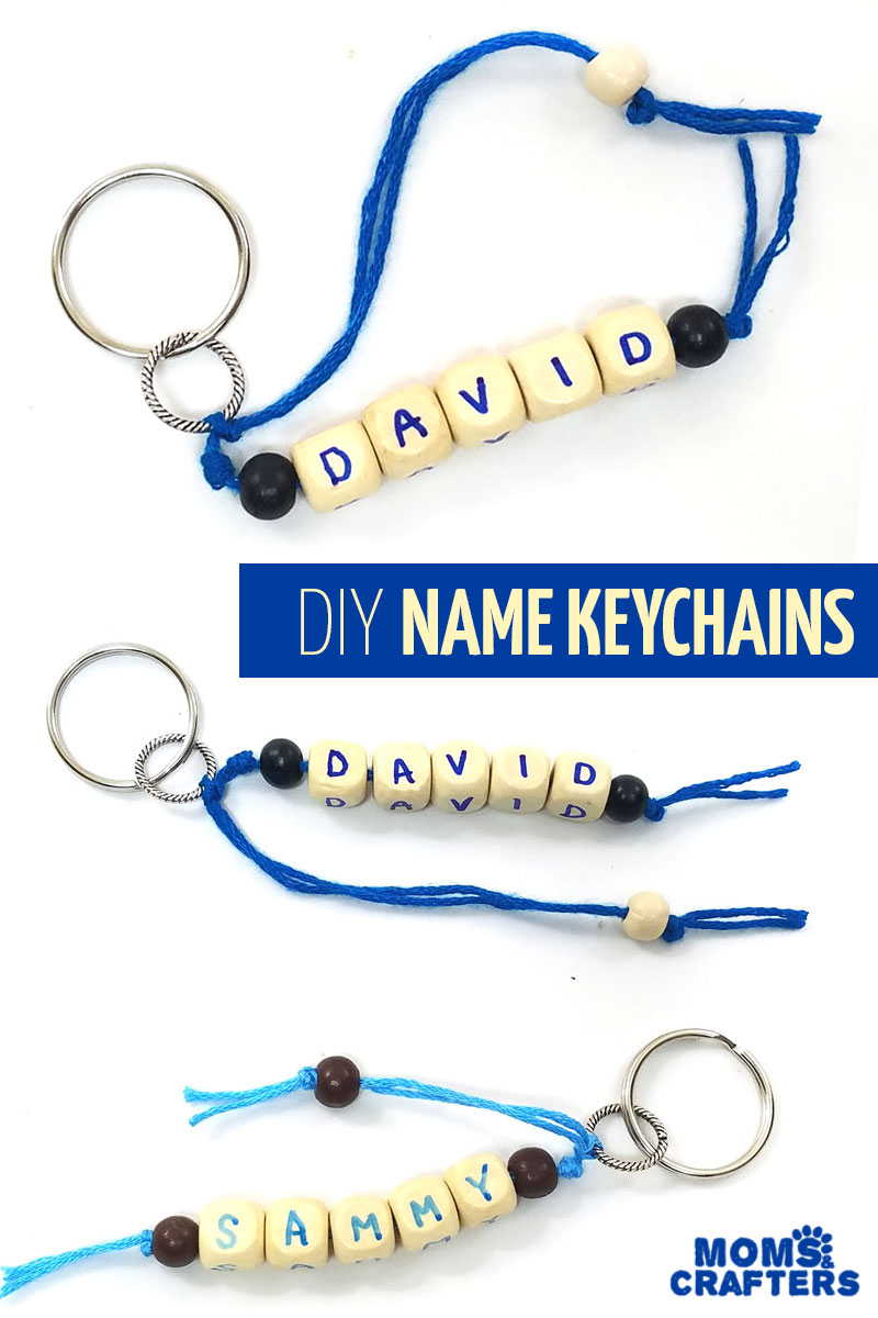 DIY Monogrammed Key Chain