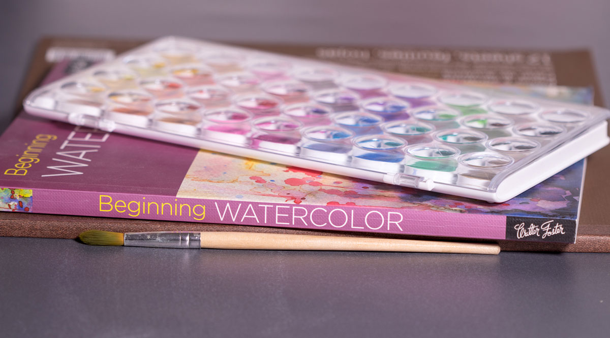 Watercolor Books - The Best Picks for Beginners * Moms and Crafters