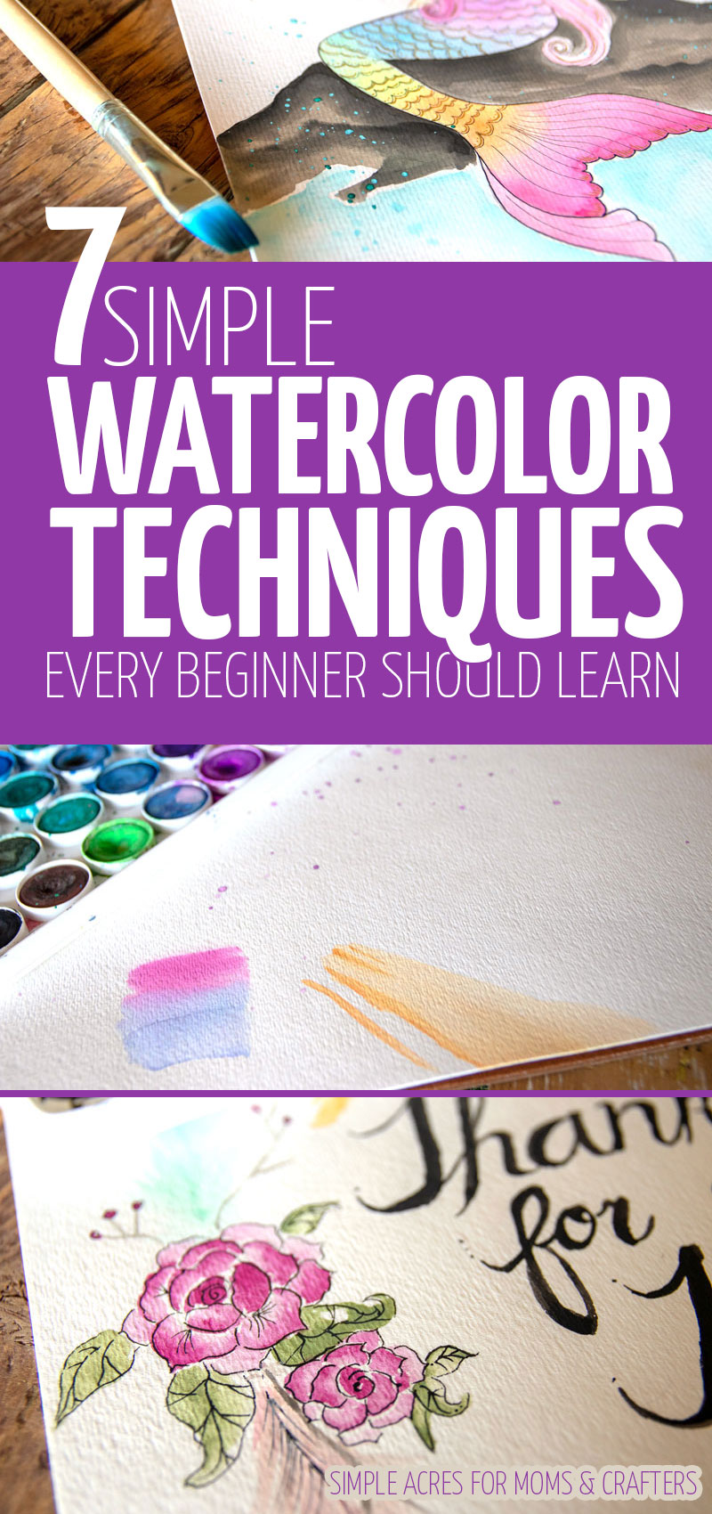 Easy Watercolor Tutorials for Beginners - THAT ART TEACHER