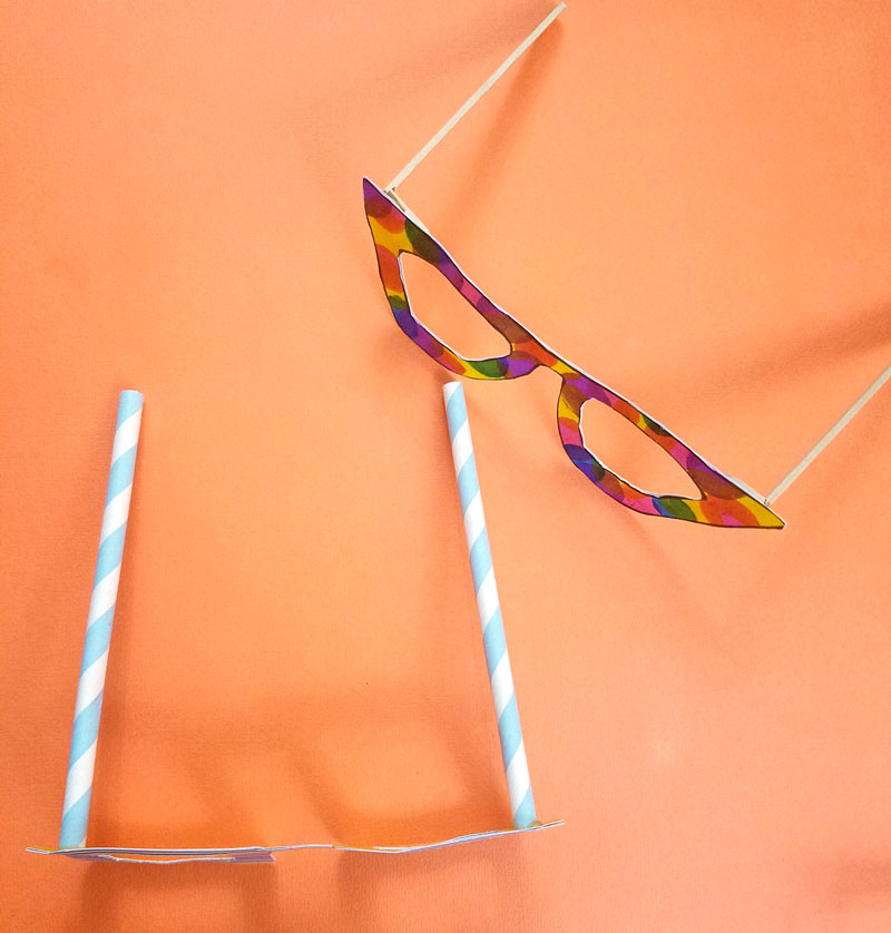 How to make a paper Glasses? 