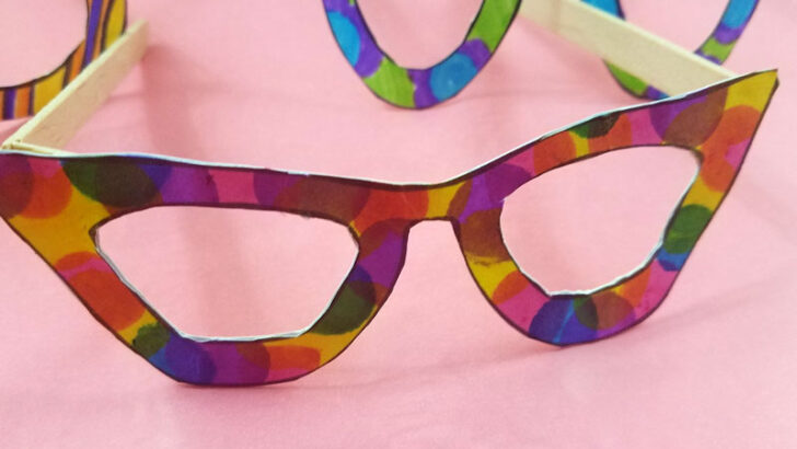 Paper Eyeglasses, Kids' Crafts, Fun Craft Ideas