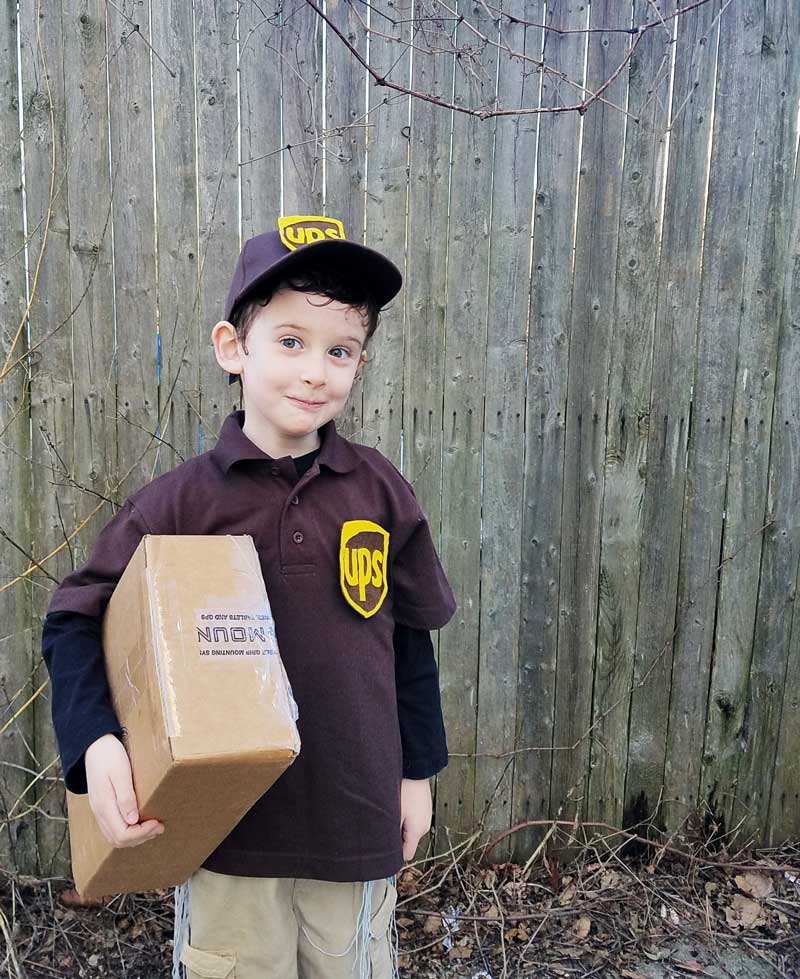 Ups Baby Costume