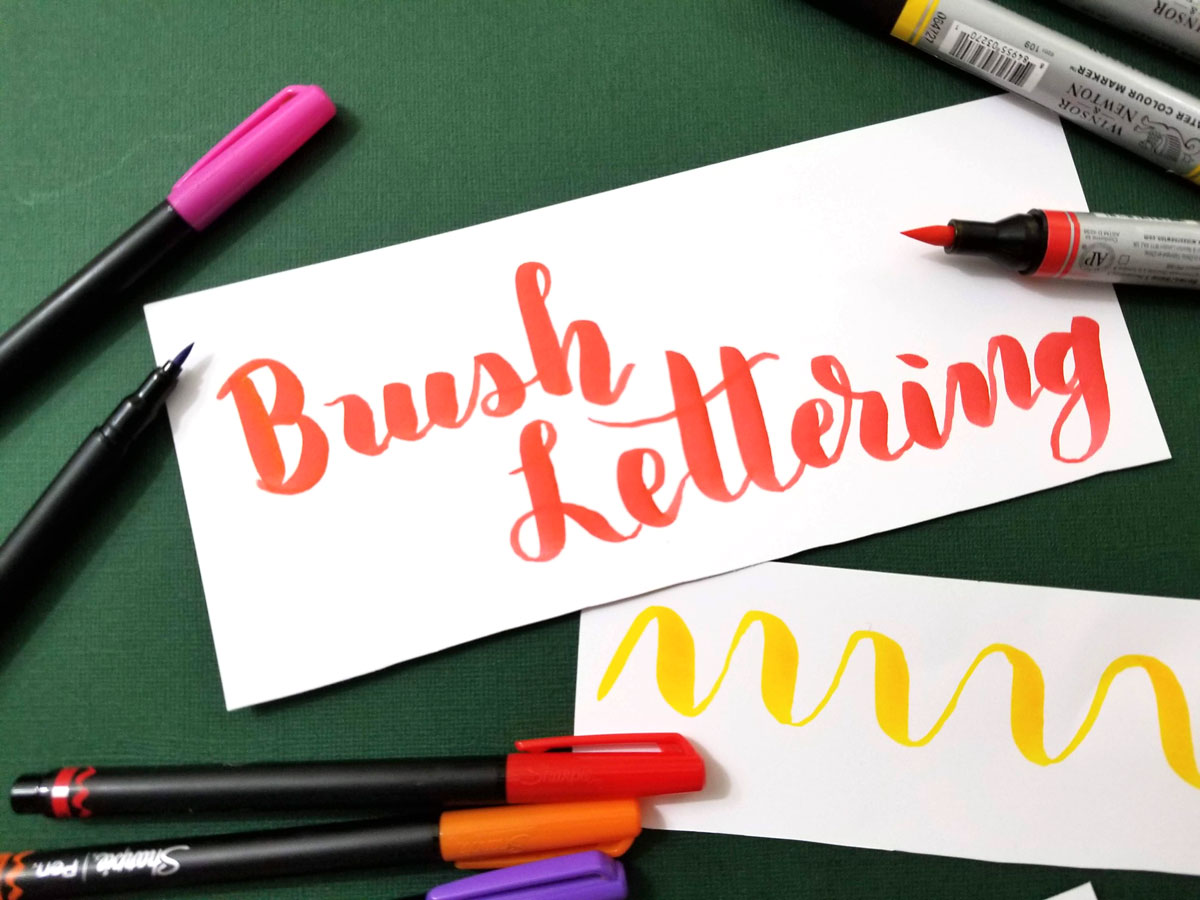 Easy Blending with Brush Markers Tutorial — Letters By Gigi