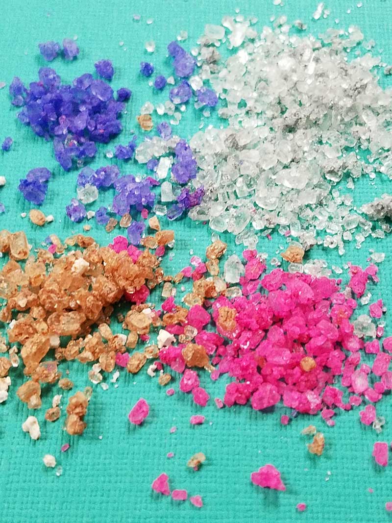 How to Make Biodegradable Glitter * Moms and Crafters