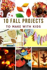 Fun Fall Projects to make with kids * Moms and Crafters