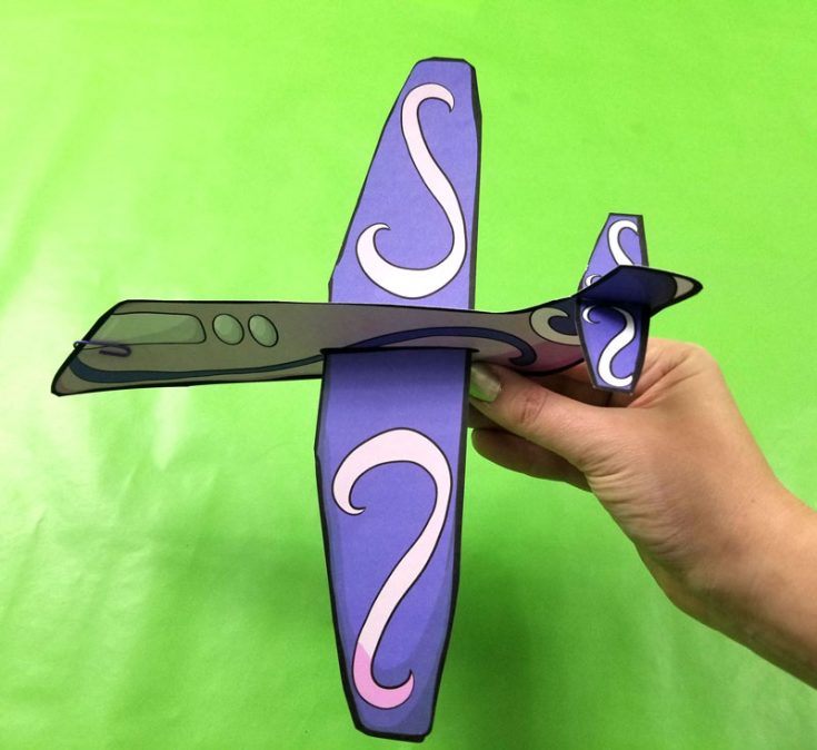 Easy Paper Airplane Templates To Print, Color, Craft, And Fly!