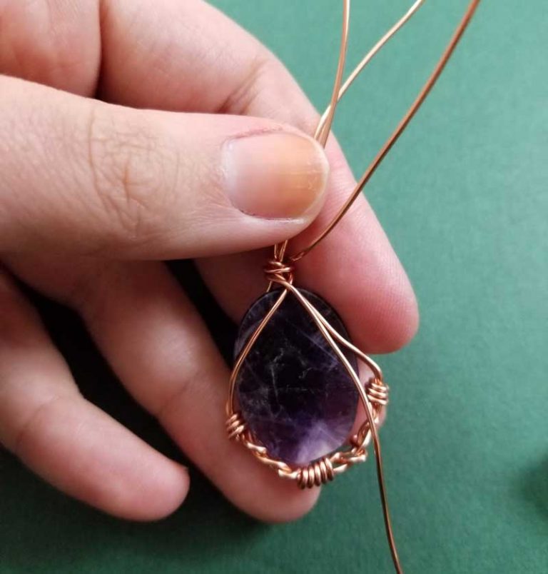 Wire Wrap Stone - How to Wire Wrap Stones Without Holes * Moms and Crafters