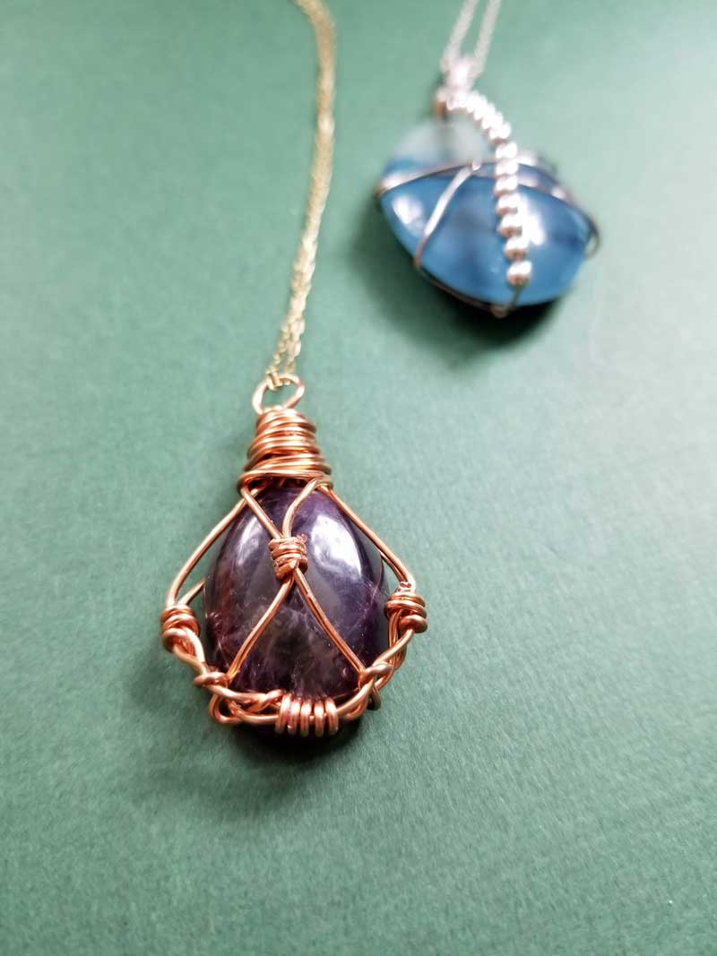 How to Wire Wrap Stones Without Holes 