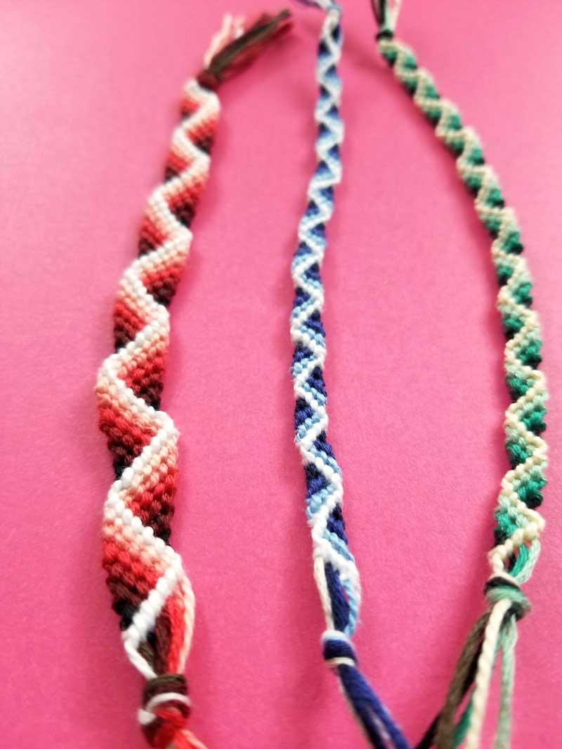 4 color strand bracelets｜TikTok Search