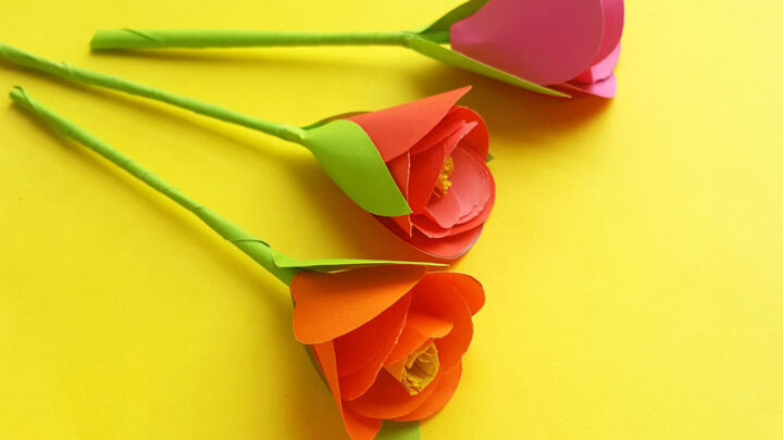 DIY Paper Flowers - The Flying Couponer