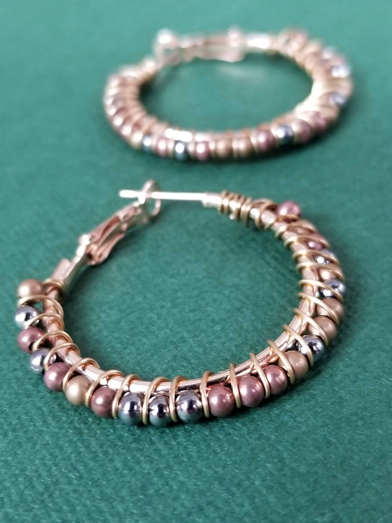 Make Wire and Bead Hoops for Every Mood and Outfit