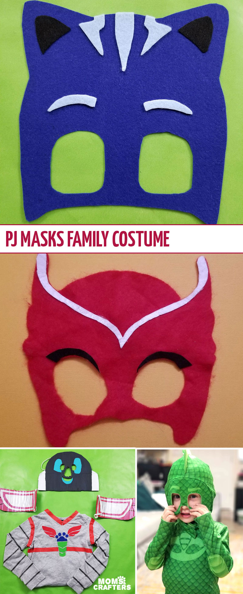 PJ Masks: Costume GUFETTA Diy (Owlette Costume DIY) / Bimbi