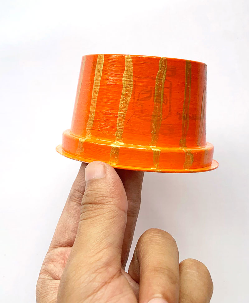 Plastic Cup Pumpkin Craft + 20 Other Fun Things To Do With Plastic Cups